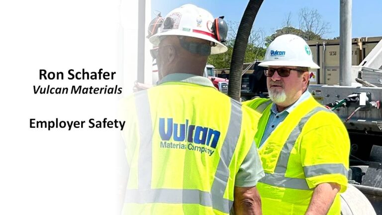Ron Schafer-Vulcan Materials - 2025-2026 John T. Hanna Award for Employer Safety