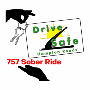 757 Sober Ride Key Logo